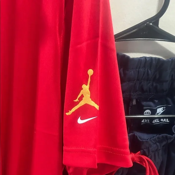 Nike Red and Navy Sports Set with Gold Accents - Picture 6 of 11